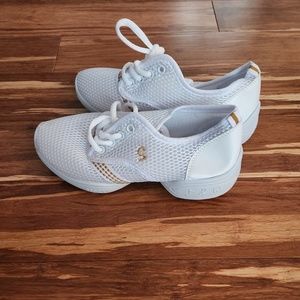 White Dance Sneakers Size 5